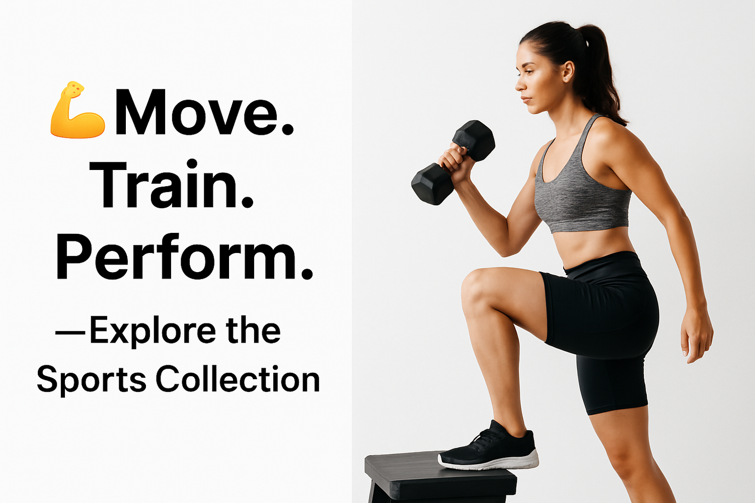 💪 Move. Train. Perform. – Explore the Sports Collection