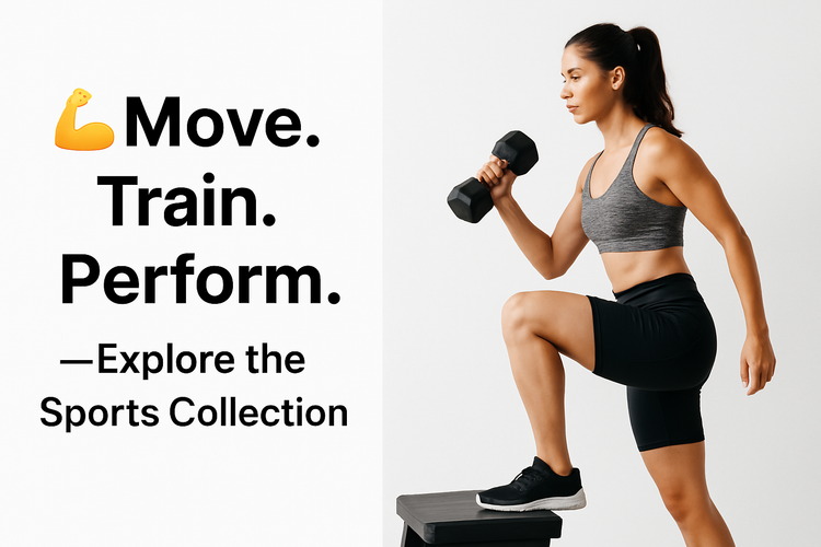 💪 Move. Train. Perform. – Explore the Sports Collection